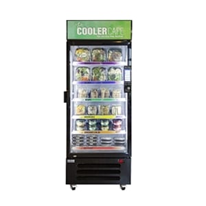 A Freezer With Food in It
